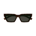 Saint Laurent Cat Eye Sunglasses — Brown