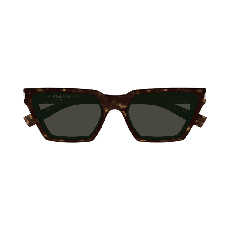 Saint Laurent Cat Eye Sunglasses — Brown