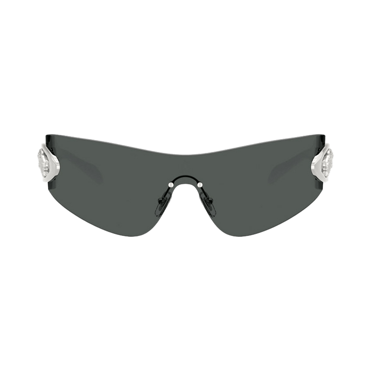 Versace Shield Sunglasses — Grey