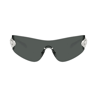 Versace Shield Sunglasses — Grey