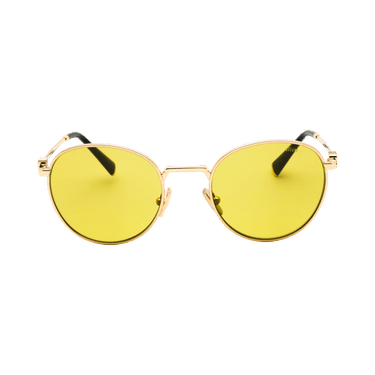 Miu Miu Sunglasses — Gold