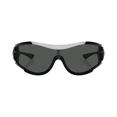 Versace Shield Sunglasses — Grey