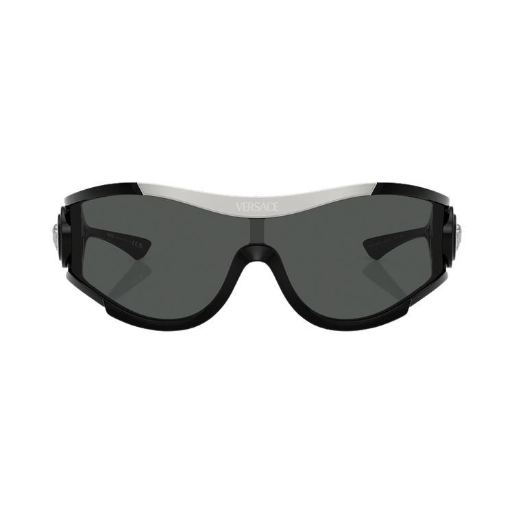 Versace Shield Sunglasses — Grey