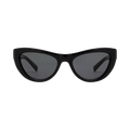 Saint Laurent Cat Eye Sunglasses — Black