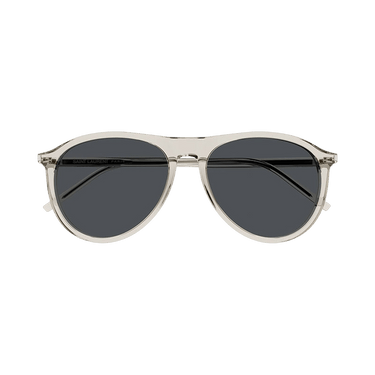 Saint Laurent Aviator Sunglasses — Grey