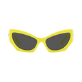 Versace Cat Eye Sunglasses — Yellow