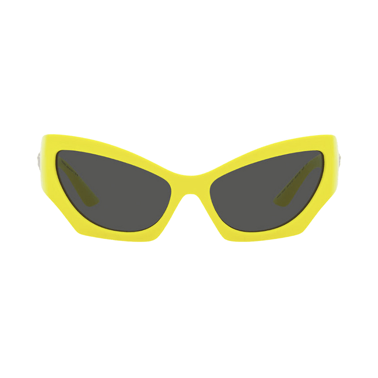Versace Cat Eye Sunglasses — Yellow