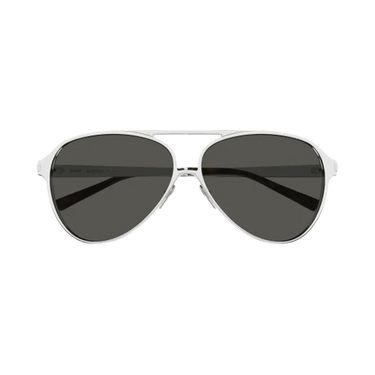 Saint Laurent Aviator Sunglasses — Grey