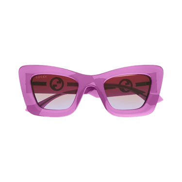 Gucci Cat Eye Sunglasses — Orange