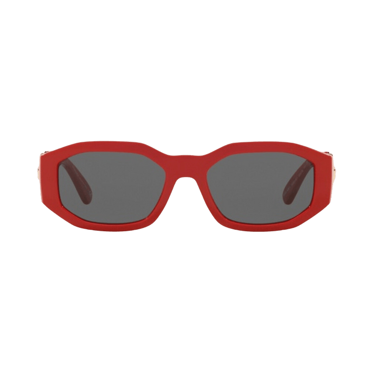 Versace Oval Sunglasses — Red