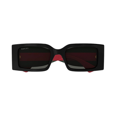 Gucci Square Sunglasses — Black