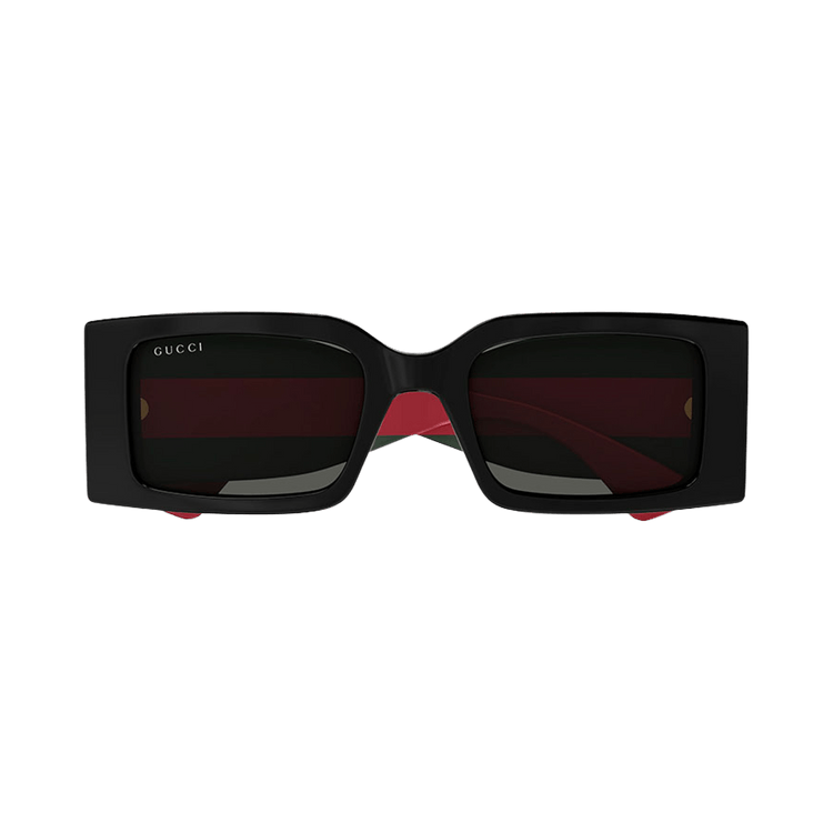 Gucci Square Sunglasses — Black