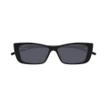 Gucci Rectangle Sunglasses — Black