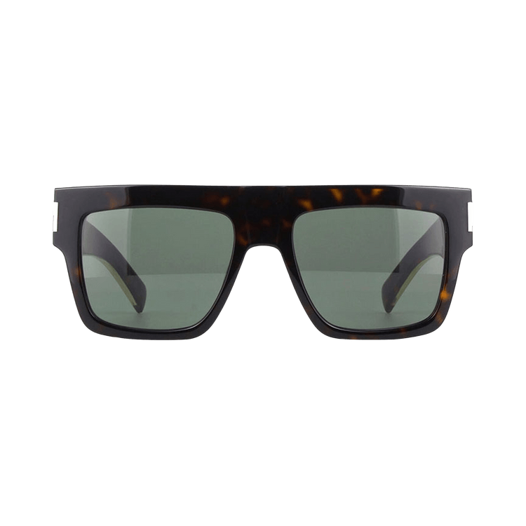 Saint Laurent Square Sunglasses — Grey
