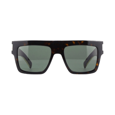 Saint Laurent Square Sunglasses — Grey