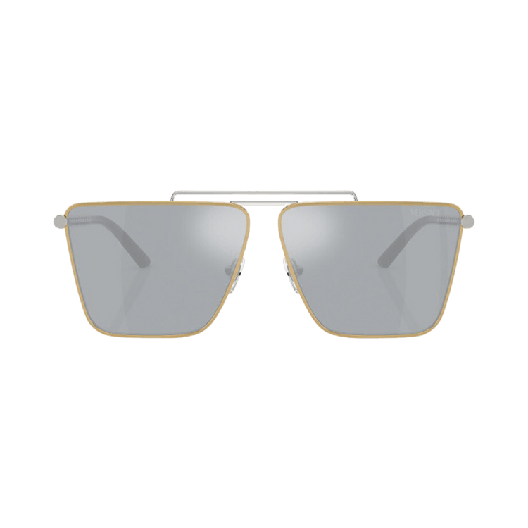 Versace Square Sunglasses — Blue
