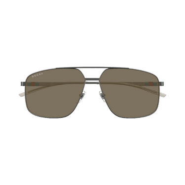 Gucci Aviator Sunglasses — Brown