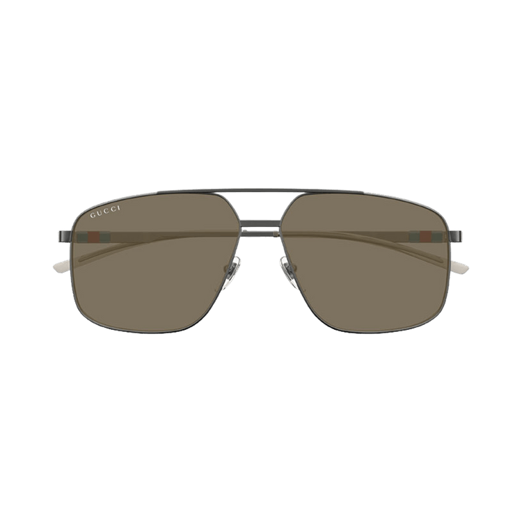 Gucci Aviator Sunglasses — Brown