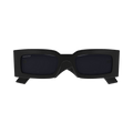 Gucci Rectangle Sunglasses — Black