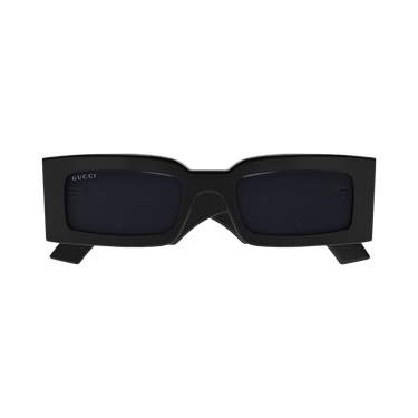 Gucci Rectangle Sunglasses — Black
