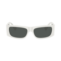 Versace Rectangle Sunglasses — Grey