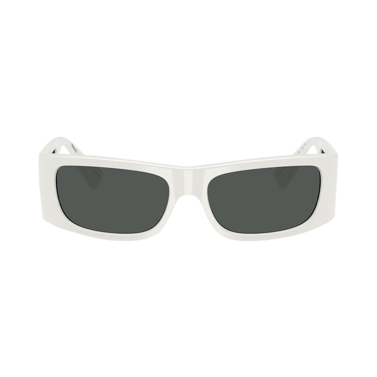 Versace Rectangle Sunglasses — Grey