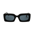 Marc Jacobs Rectangle Sunglasses — Black