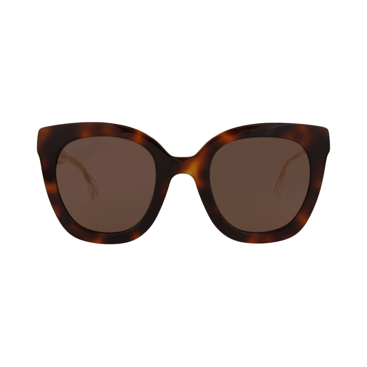 Gucci Cat Eye-Frame Acetate Sunglasses — Brown
