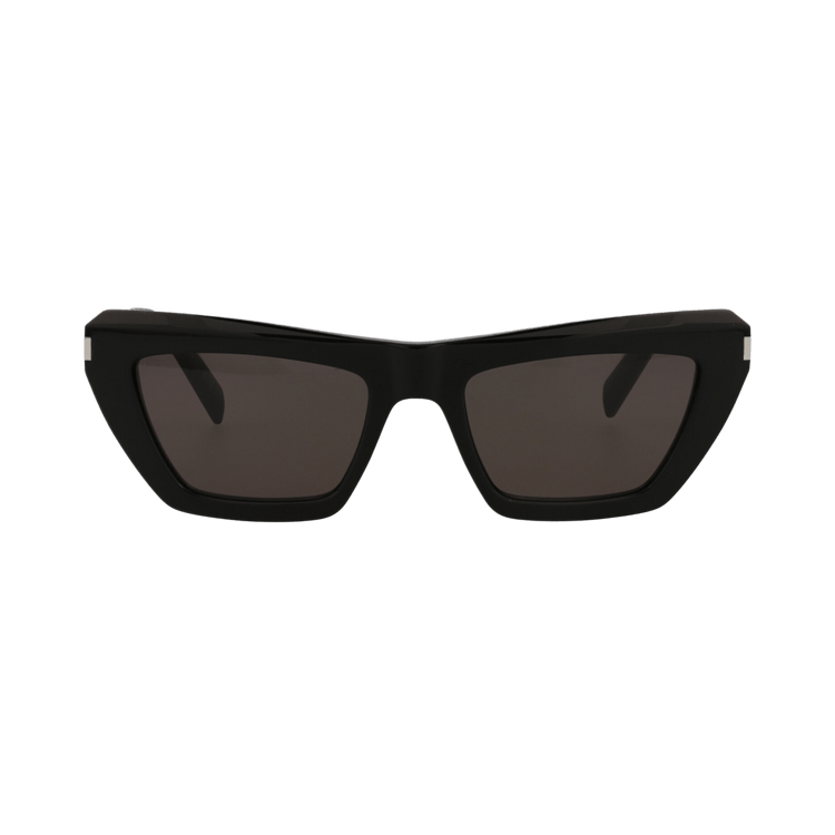Saint Laurent Square-Frame Acetate Sunglasses — Black