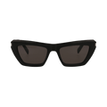 Saint Laurent Square-Frame Acetate Sunglasses — Black
