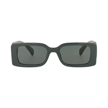 Gucci Square-Frame Injection Sunglasses — Grey
