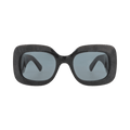Gucci Square-Frame Recycled Acetate Sunglasses — Black