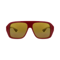 Gucci Aviator-Frame Recycled Acetate Sunglasses — Red