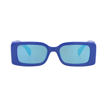 Gucci Square-Frame Injection Sunglasses — Blue