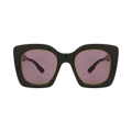 Gucci Square/Rectangle-Frame Acetate Sunglasses — Grey