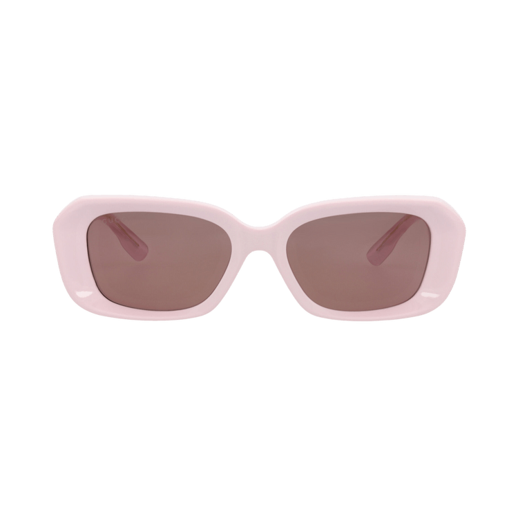 Gucci Square-Frame Recycled Acetate Sunglasses — Pink