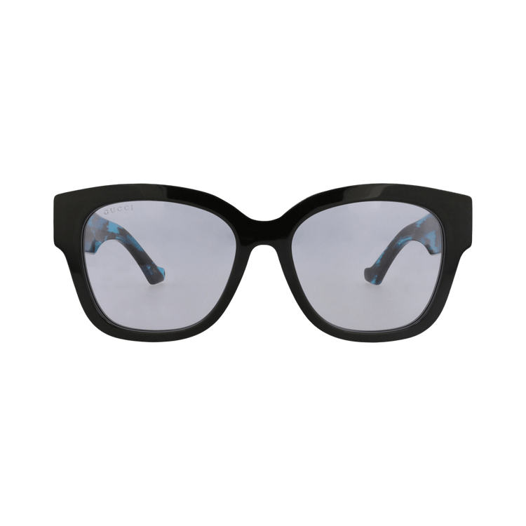 Gucci Square-Frame Recycled Acetate Sunglasses — Black
