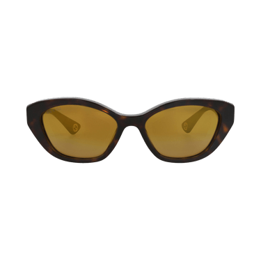 Gucci Cat Eye-Frame Recycled Acetate Sunglasses — Brown