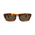 Gucci Square-Frame Recycled Acetate Sunglasses — Brown