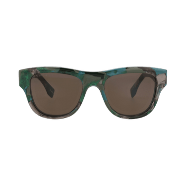 Gucci Square-Frame Recycled Acetate Sunglasses — Green