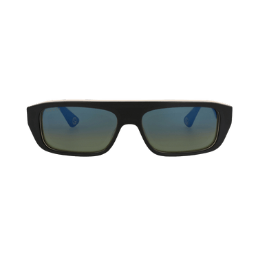 Gucci Square-Frame Recycled Acetate Sunglasses — Black