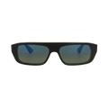 Gucci Square-Frame Recycled Acetate Sunglasses — Black