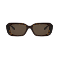 Gucci Square-Frame Recycled Acetate Sunglasses — Brown