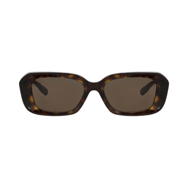 Gucci Square-Frame Recycled Acetate Sunglasses — Brown