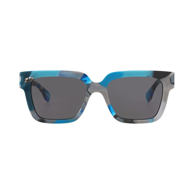 Gucci Square-Frame Recycled Acetate Sunglasses — Blue
