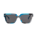 Gucci Square-Frame Recycled Acetate Sunglasses — Blue