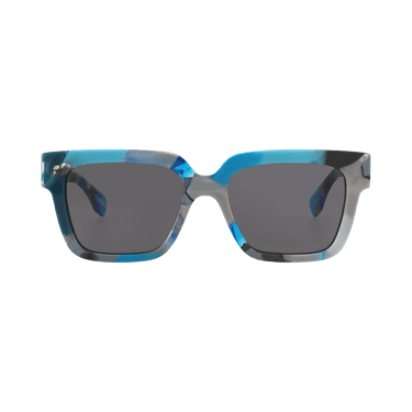 Gucci Square-Frame Recycled Acetate Sunglasses — Blue