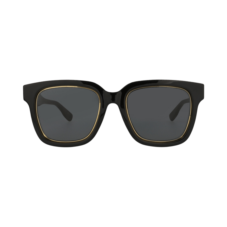 Gucci Square-Frame Acetate Sunglasses — Black