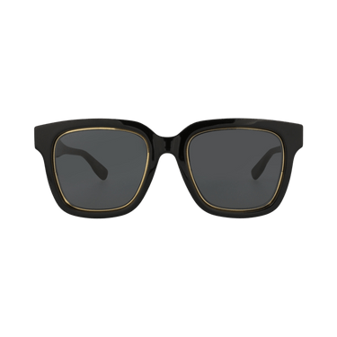 Gucci Square-Frame Acetate Sunglasses — Black