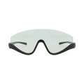 Gucci Shield-Frame Injection Sunglasses — Black